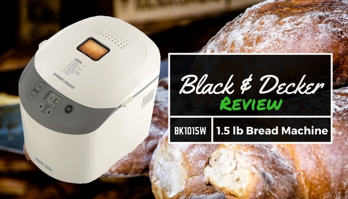 Black & Decker BK1015W 1.5 Pound Bread Machine Review - Make Bread At Home