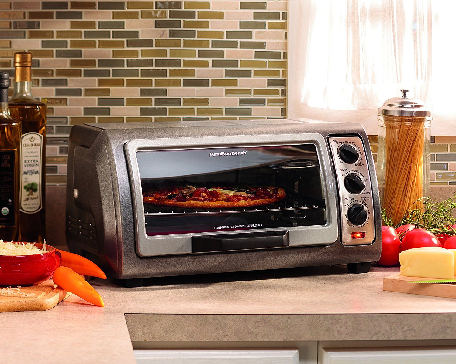 Hamilton beach easy reach oven with convection review make bread at home