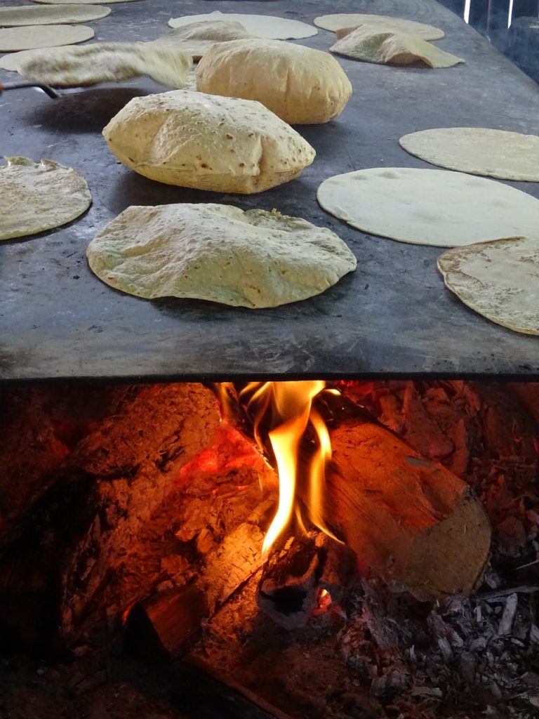 homemade tortillas