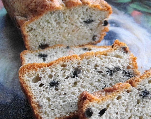 blueberry quick bread