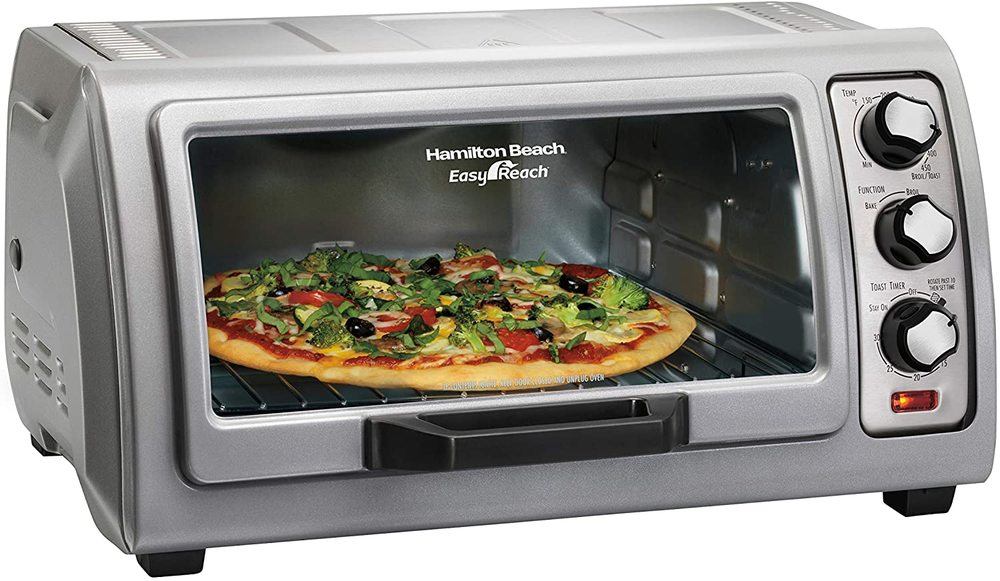 hamilton beach 31127d 6 slice countertop toaster oven