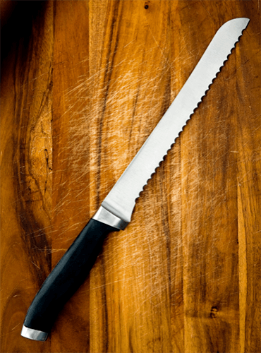 A beautiful bread knife